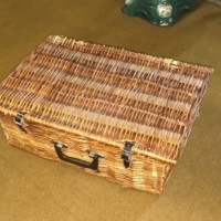 Vintage Wicker Hamper / Picnic Set "The Brexton Collection"