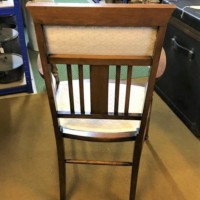 Pair Early 20th Century Mahogany Hall / Bedroom Chairs