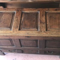 Georgian Oak Mule Chest / Coffer