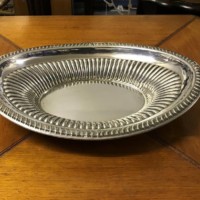 Silver Plate Fruit Dish