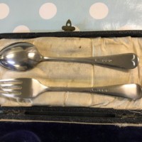 Silver Christening Set