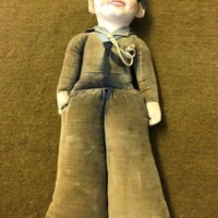 Rare Antique Norah Wellings Sailor Cloth Doll R.M.S. Almanzora