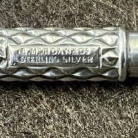 Antique Sampson Mordan & Co Sterling Silver Dip Pen