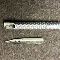 Antique Sampson Mordan & Co Sterling Silver Dip Pen