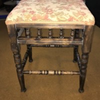 Piano Stool Fabric Topped