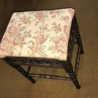 Piano Stool Fabric Topped