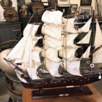 Model Ship Fully Rigged