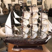 Model Ship Fully Rigged