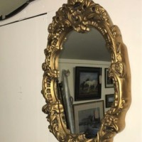 Vintage Gilt Frame Wall Mirror