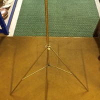 Rare Antique Portable Brass Music Stand complete with Carrying Case Harrow & Co London Circa 1880