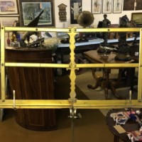 Rare Antique Portable Brass Music Stand complete with Carrying Case Harrow & Co London Circa 1880