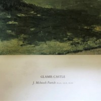 James McIntosh Patrick Print "Glamis Castle"