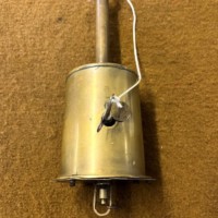 Antique Brass Spit Jack "Salter's Economical"
