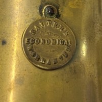 Antique Brass Spit Jack "Salter's Economical"