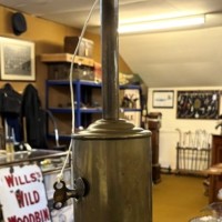 Antique Brass Spit Jack "Salter's Economical"