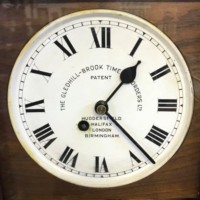 Vintage Gledhill-Brook Time Recorder Clock Original Fusee Movement