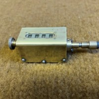 Vintage Hand Held Brass Tachometer