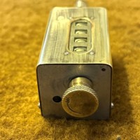 Vintage Hand Held Brass Tachometer