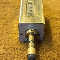Vintage Hand Held Brass Tachometer