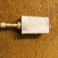 Vintage Hand Held Brass Tachometer