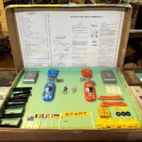 Vintage Speedking Slot Car Racing Set by Portland Toys Ltd