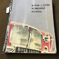 Rover 3 Litre Workshop Manual