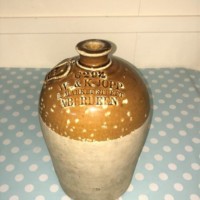 Stoneware Flagon