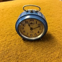 Vintage JAZ Art Deco French Alarm Clock