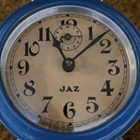 Vintage JAZ Art Deco French Alarm Clock