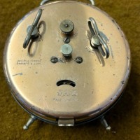 Vintage JAZ Art Deco French Alarm Clock