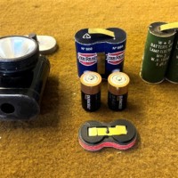 WW2 Military Ever Ready Bicycle Lamp