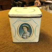 Vintage Queen Elizabeth II Tea Tin