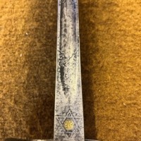 WW1 Edward VII 1897 Pattern Infantry Officers Sword with Leather Scabbard