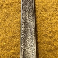 WW1 Edward VII 1897 Pattern Infantry Officers Sword with Leather Scabbard