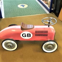 Vintage Child's Push Along Racing Car