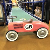 Vintage Child's Push Along Racing Car