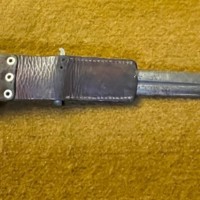 Vintage Swedish M1896 Mauser Bayonet with Scabbard and Leather Frog