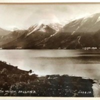 Framed Set of 3 Early Ballater Postcards "Greetings From Ballater"