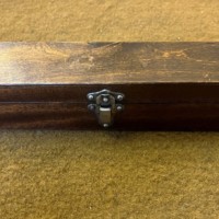 Vintage Wooden Cased Wire Tension Gauge