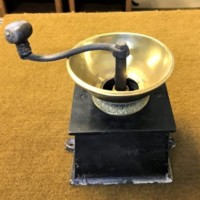 Coffee Grinder Cast Iron & Brass