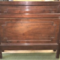 Mahogany Three Quarter Size Bed Ends