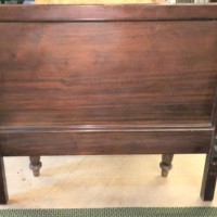 Mahogany Three Quarter Size Bed Ends