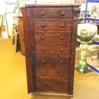 Victorian Mahogany Wellington Chest of Drawers
