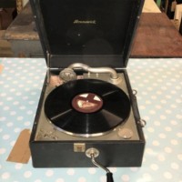 Brunswick Portable Record Player