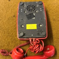 Vintage Red GPO 706F Telephone "Bat Phone"