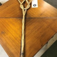 Vintage Rattan Carpet Beater