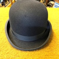 Vintage Bowler Hat by Christy's London Size 7 1/2" (58cm)