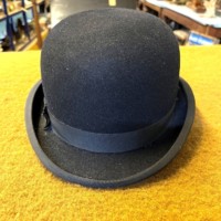 Vintage Bowler Hat by Christy's London Size 7 1/2" (58cm)