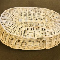 Small Oval Wicker Basket