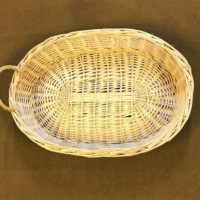 Small Oval Wicker Basket